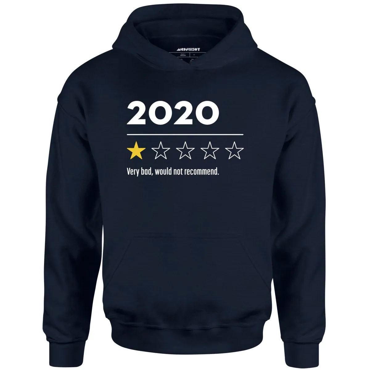 2020 Very Bad Would Not Recommend - Unisex Hoodie