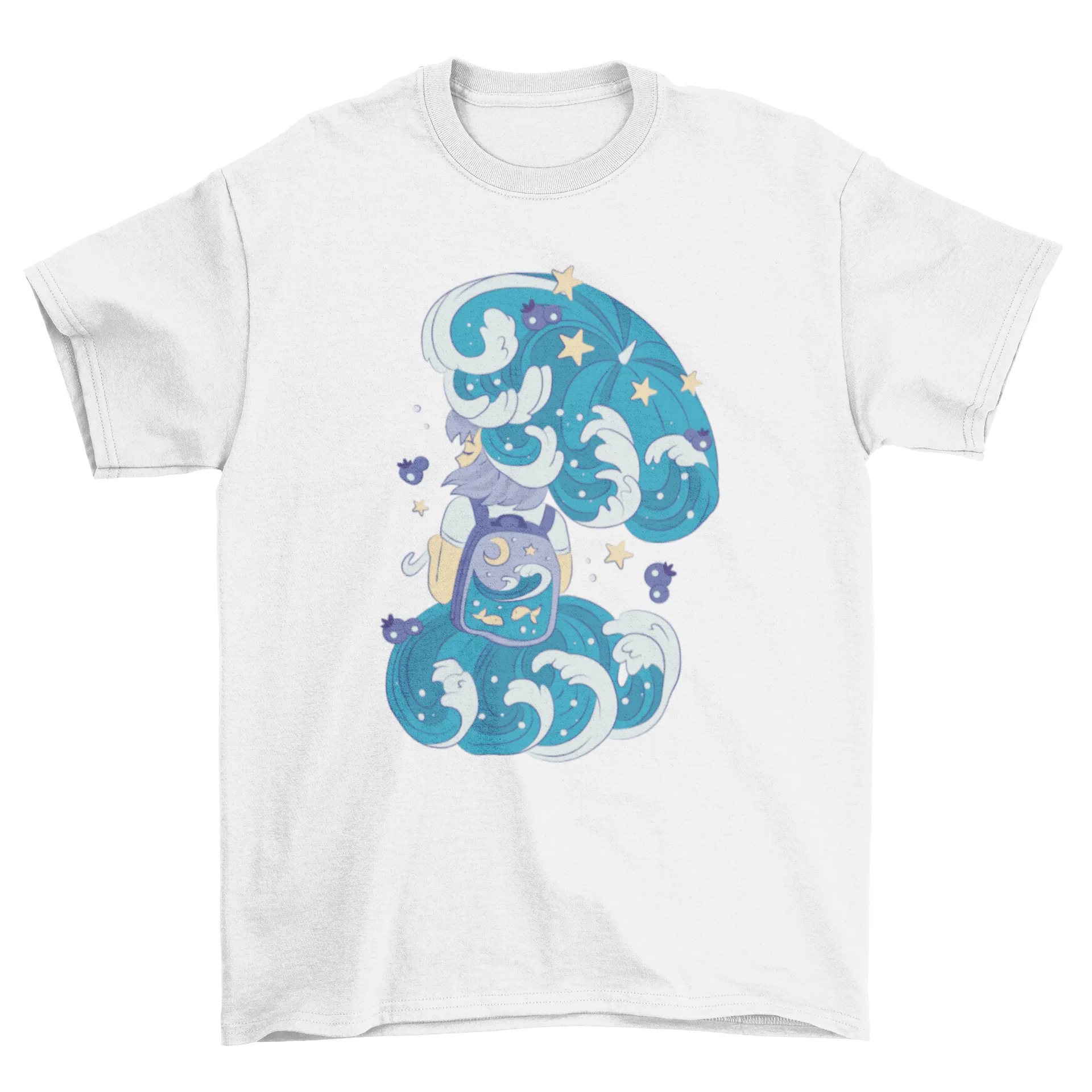 Anime Girl Umbrella Tee