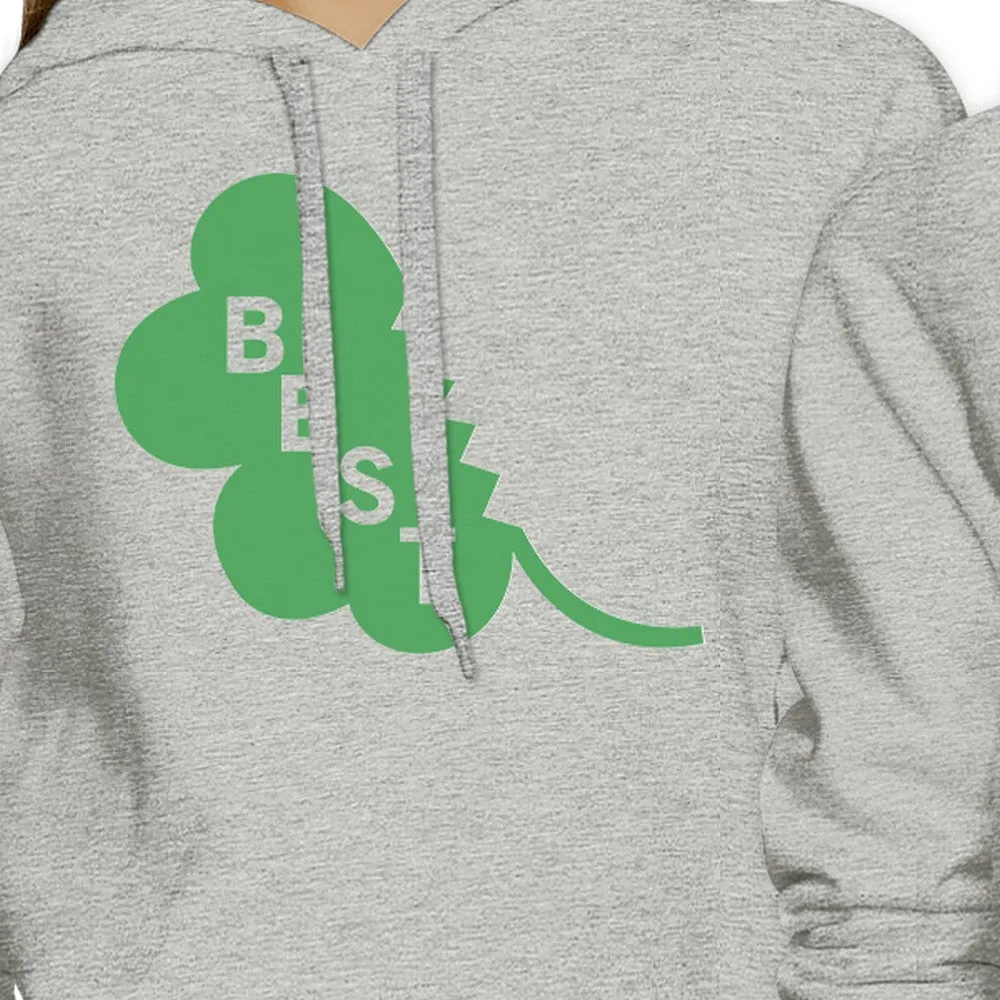 Best Friend Clover Best Friend Matching Hoodies For St Patricks Day