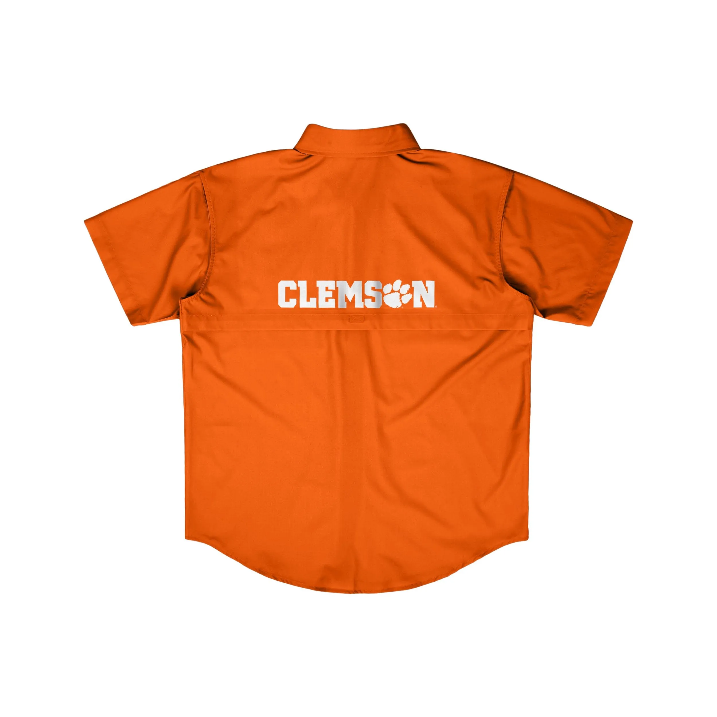 Clemson Tigers NCAA Mens Gone Fishing Shirt