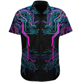 Cyber Button Up Shirt - Limited