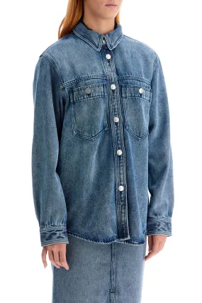 denim talbot button-up