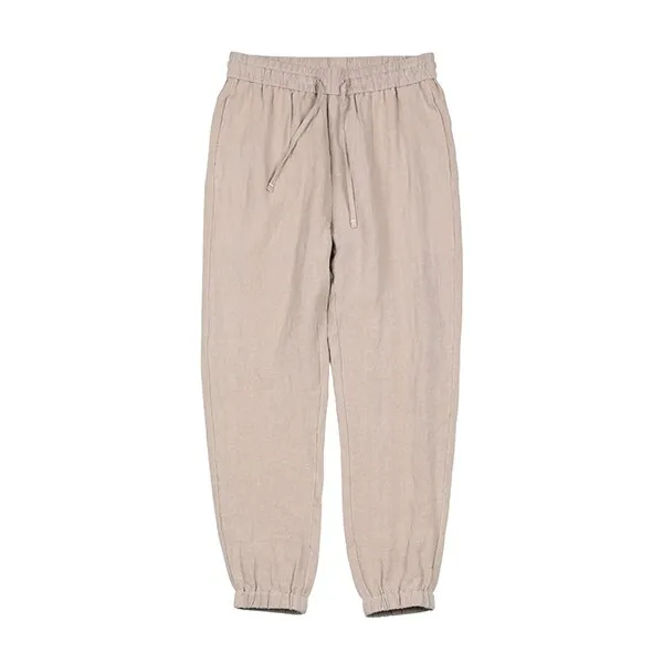 Elasticated Waistband Drawstring Trousers