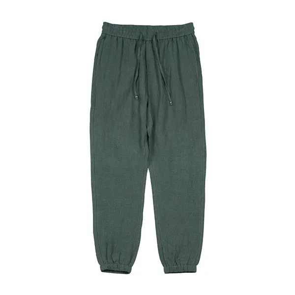 Elasticated Waistband Drawstring Trousers