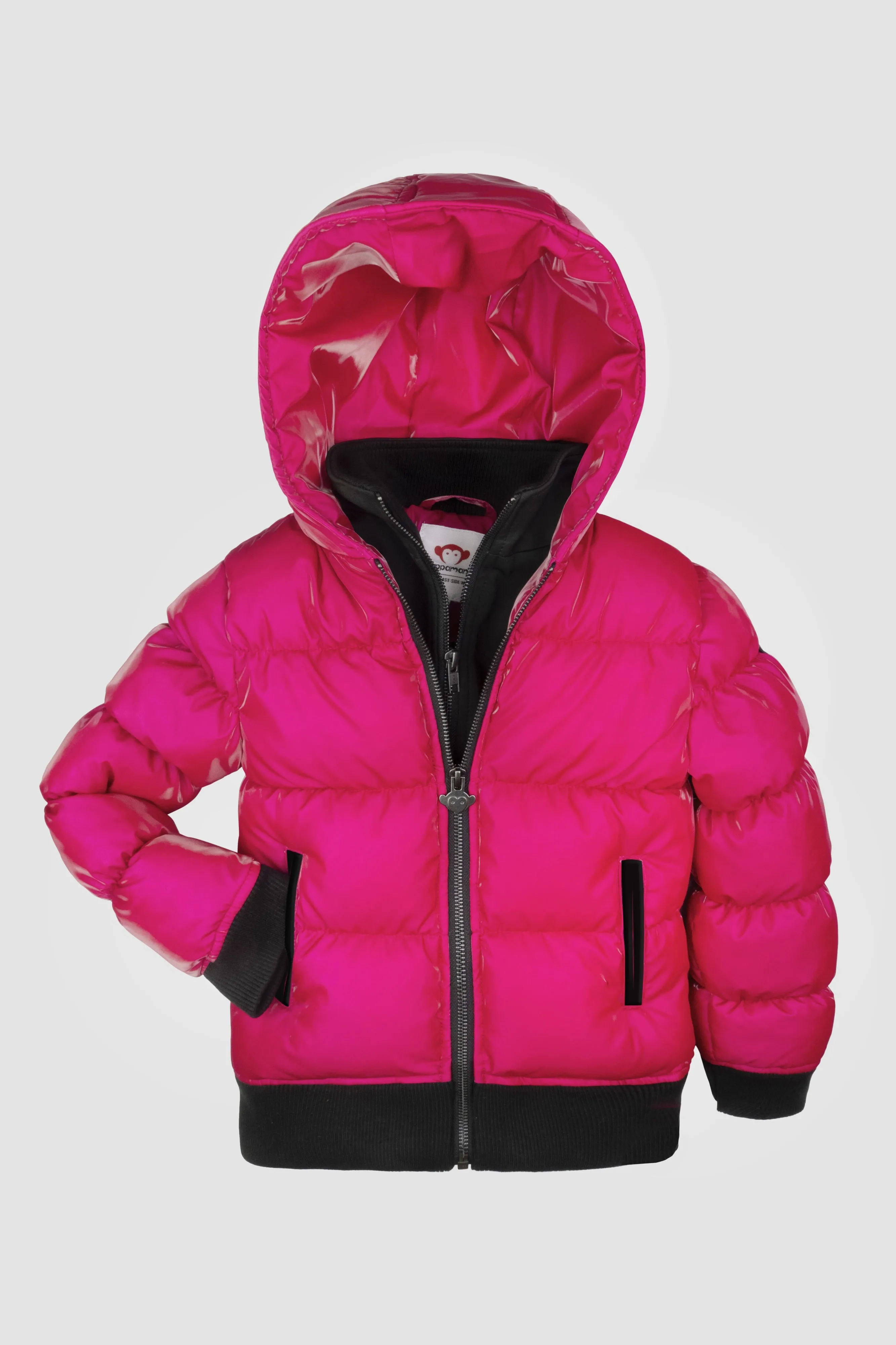 Flurry Coat - Fuchsia