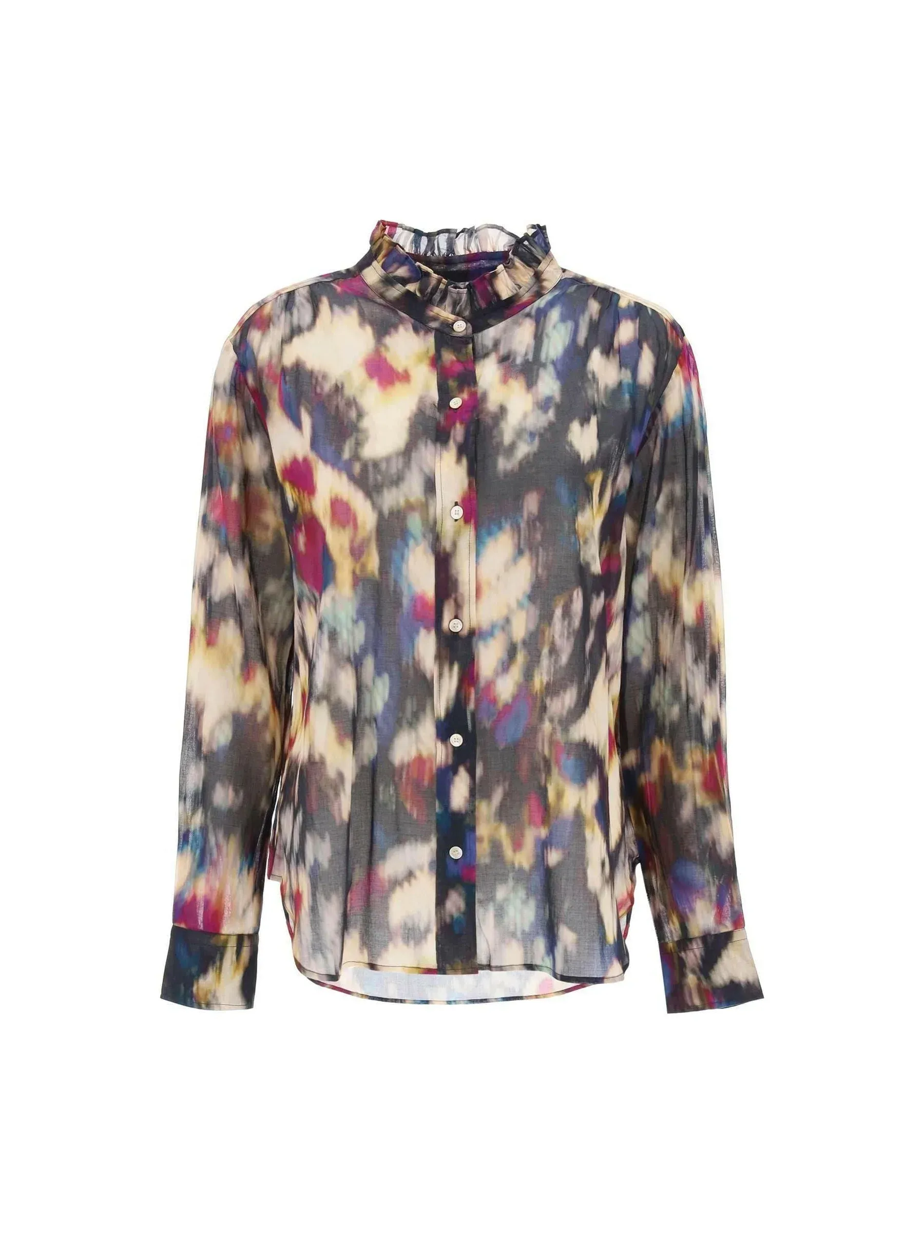 Gamble Abstract Button-Up Shirt