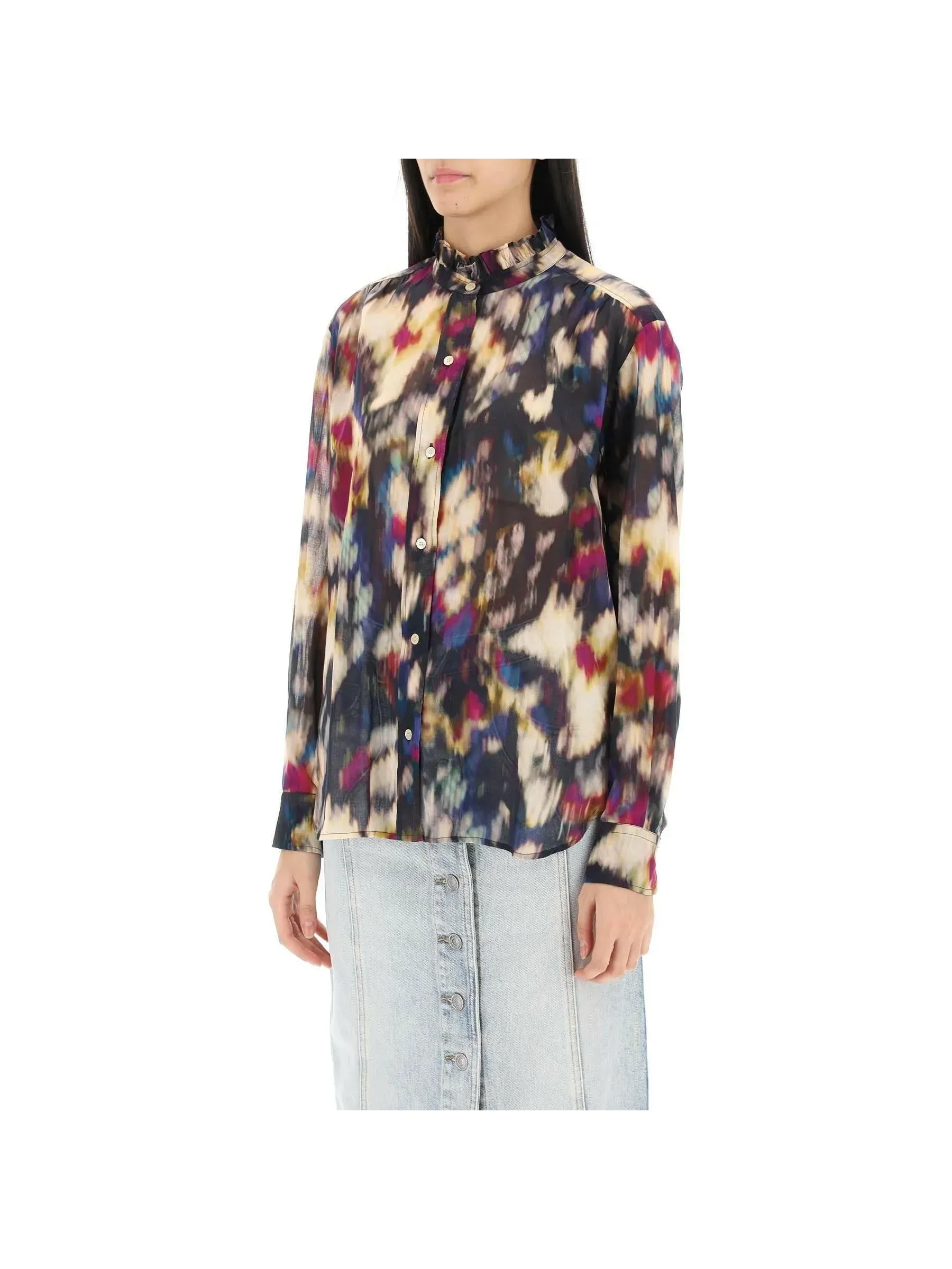 Gamble Abstract Button-Up Shirt