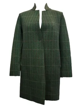 GoodMatch Neoprene Reversible Coat Tartan Green