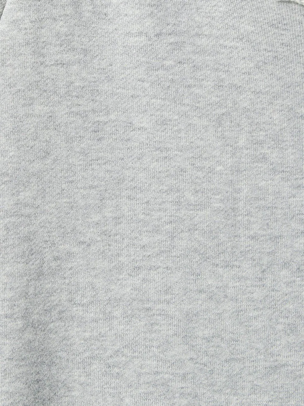 Heather Grey Rip Hoodie Ink