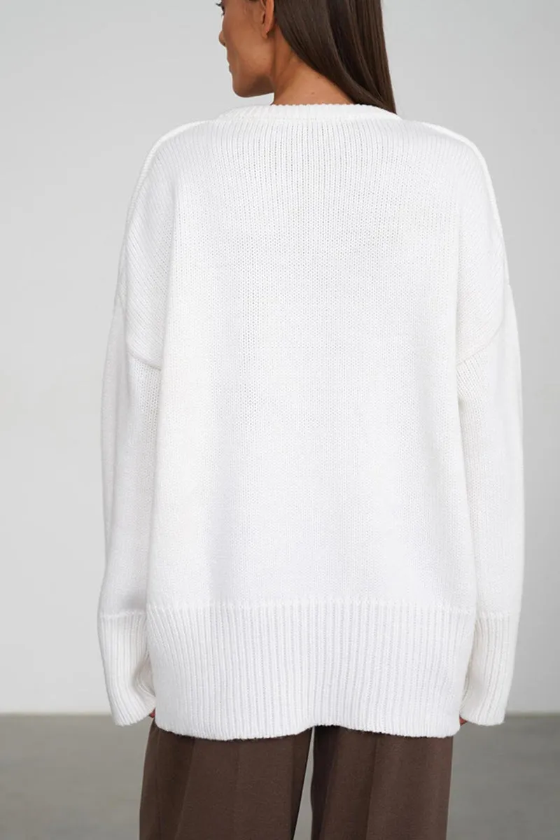 HWT1107 Cozy Knit Sweater