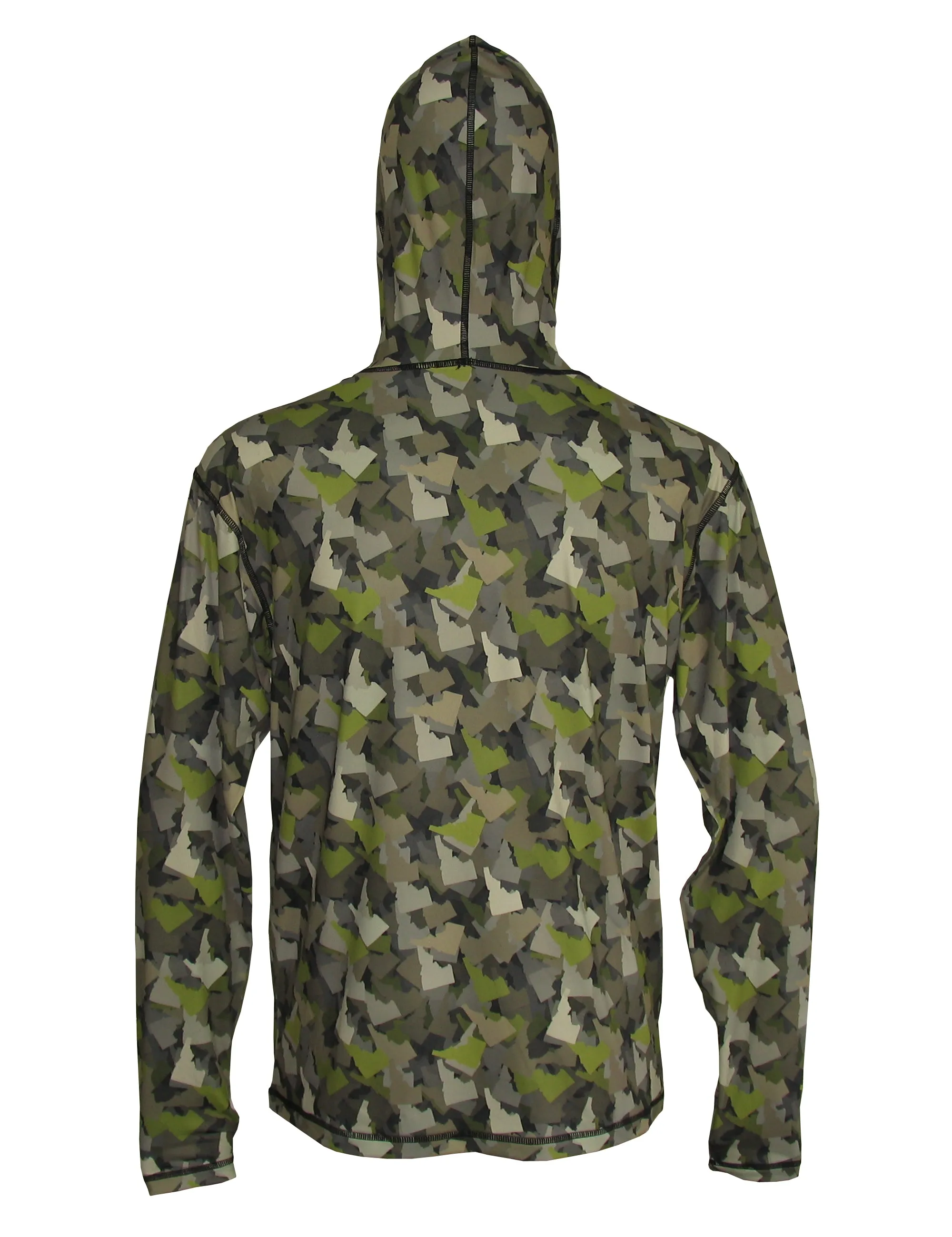 Idaho Camo Sun Protective Hunting Graphic Hoodie