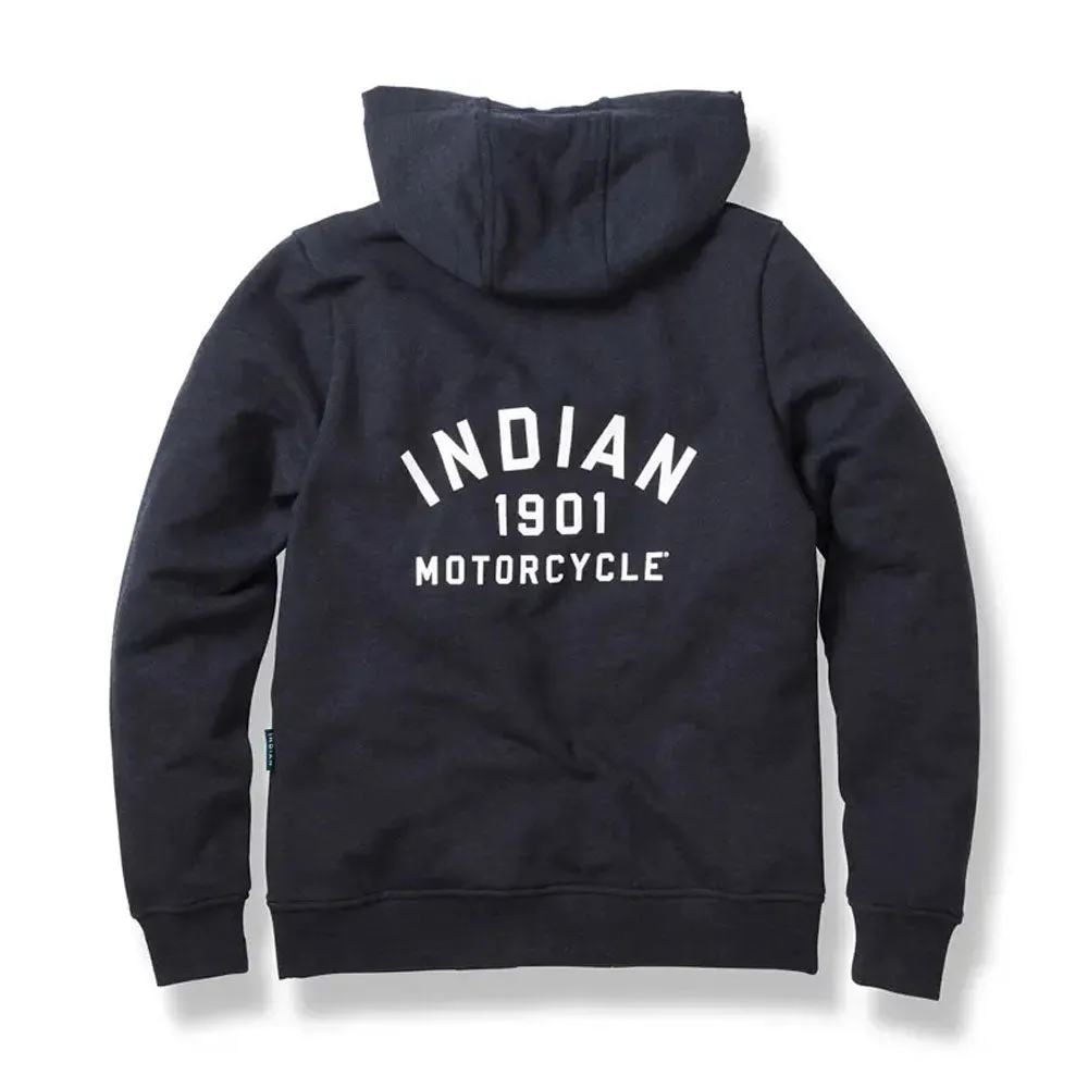 Indian Motorcycle  Womens 1901 Hoodie Warm Soft Comfortable Casual Blue