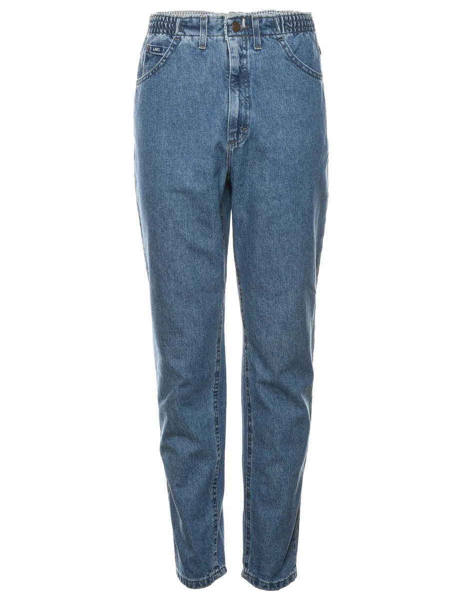 Lee High Waist Denim Trousers - W26 L33