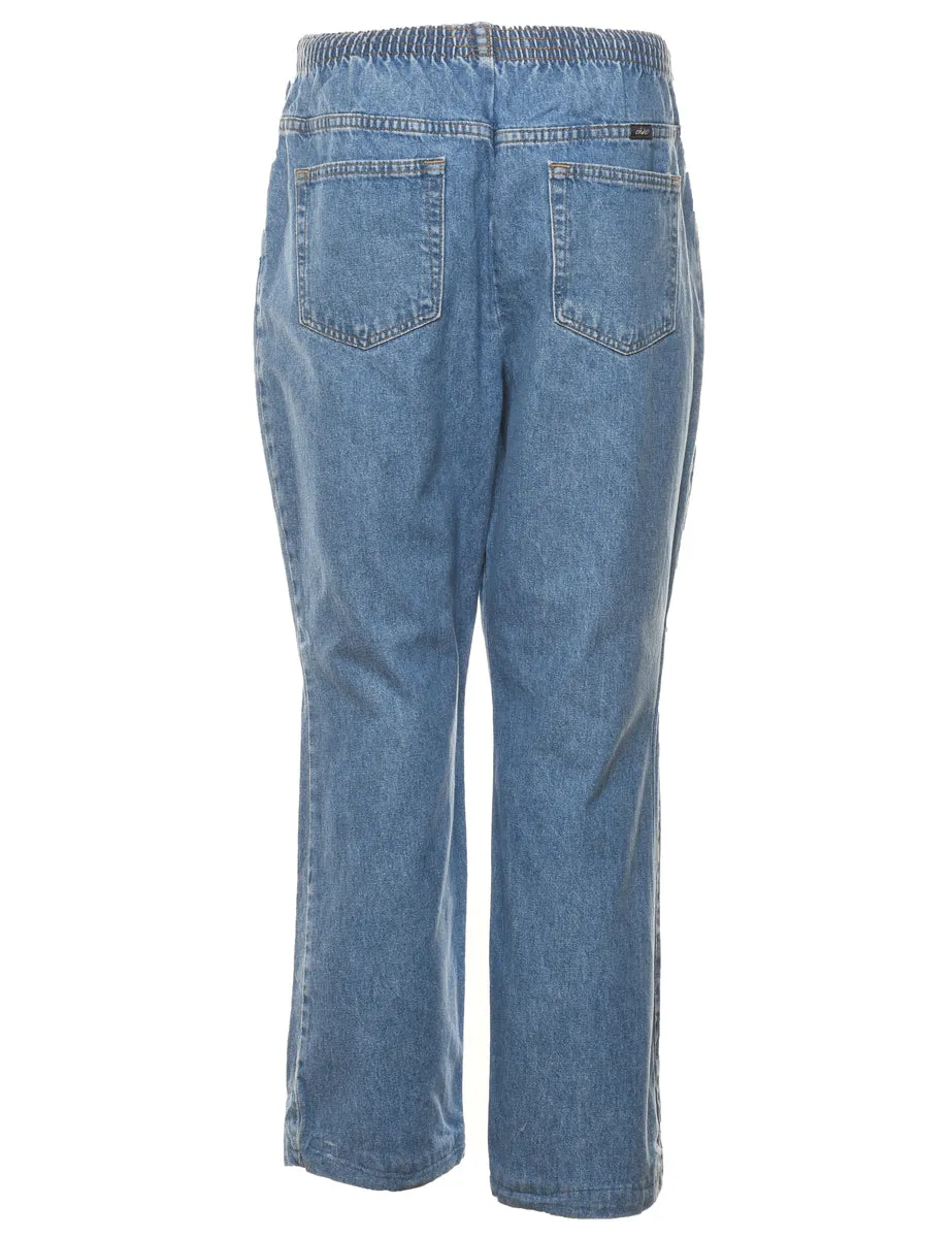 Light Wash Denim Trousers - W26 L28