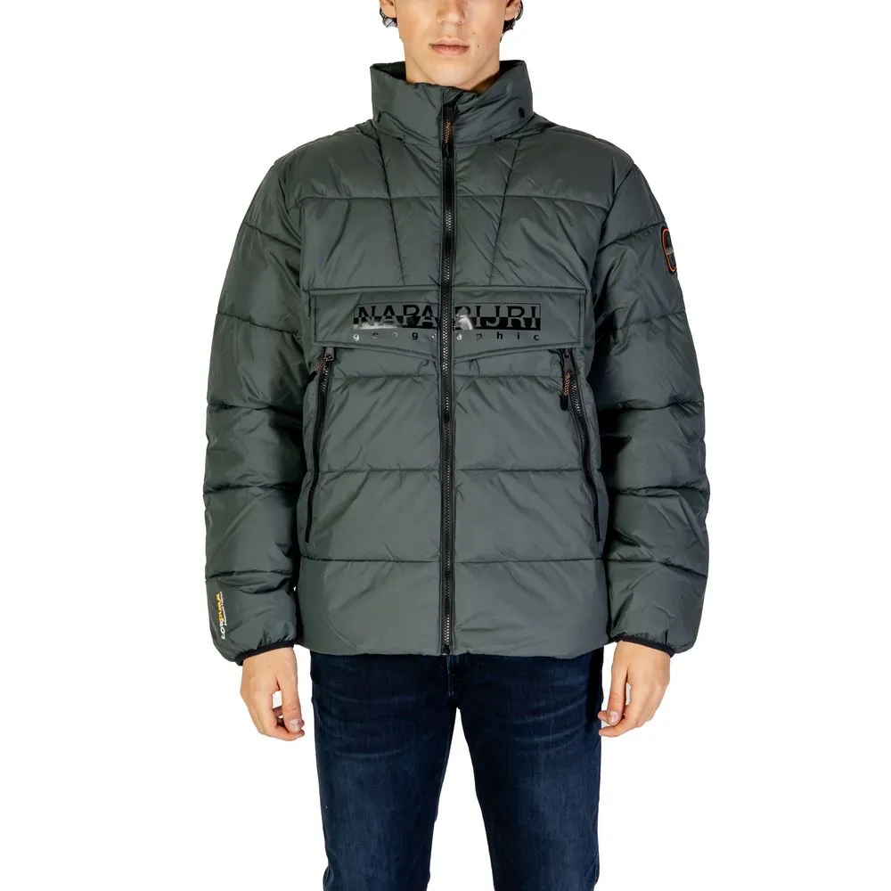 Napapijri Green Polyester Jacket