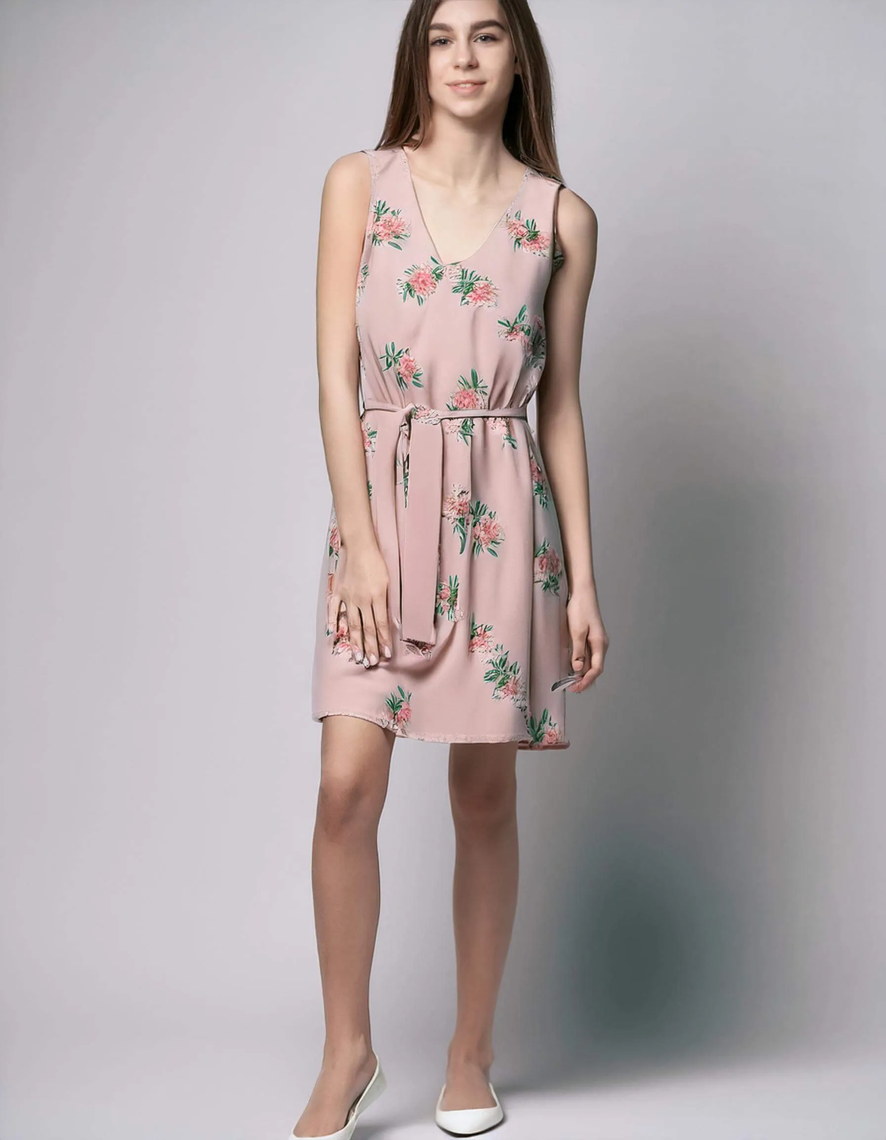 Pastel Floral Shift Dresses