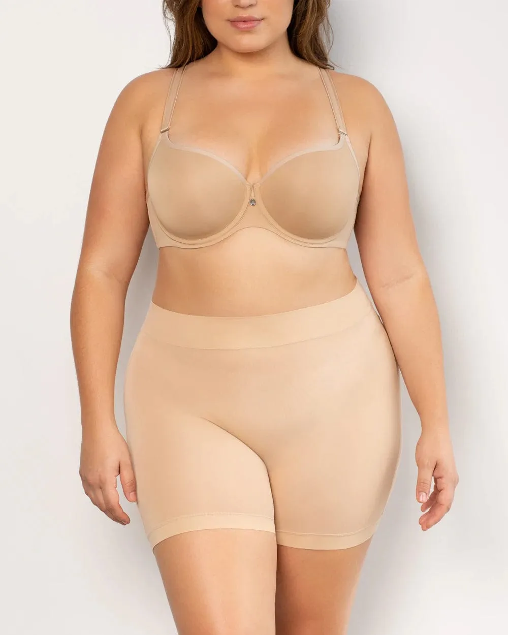 Slip Short - Champagne Nude