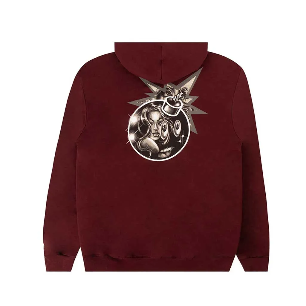 The Hundreds Adam PO Hoodie - Maroon