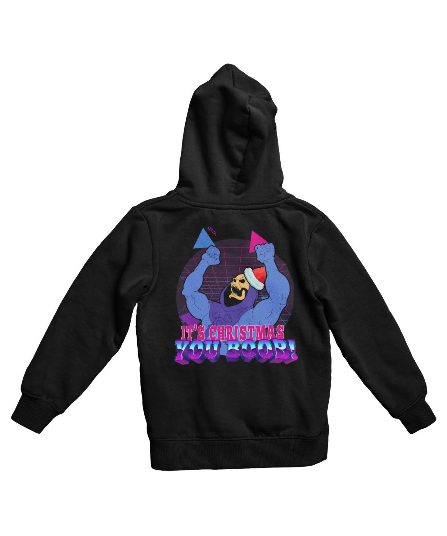 Top Notchy Its Christmas You Boob Back Printed Hoodie