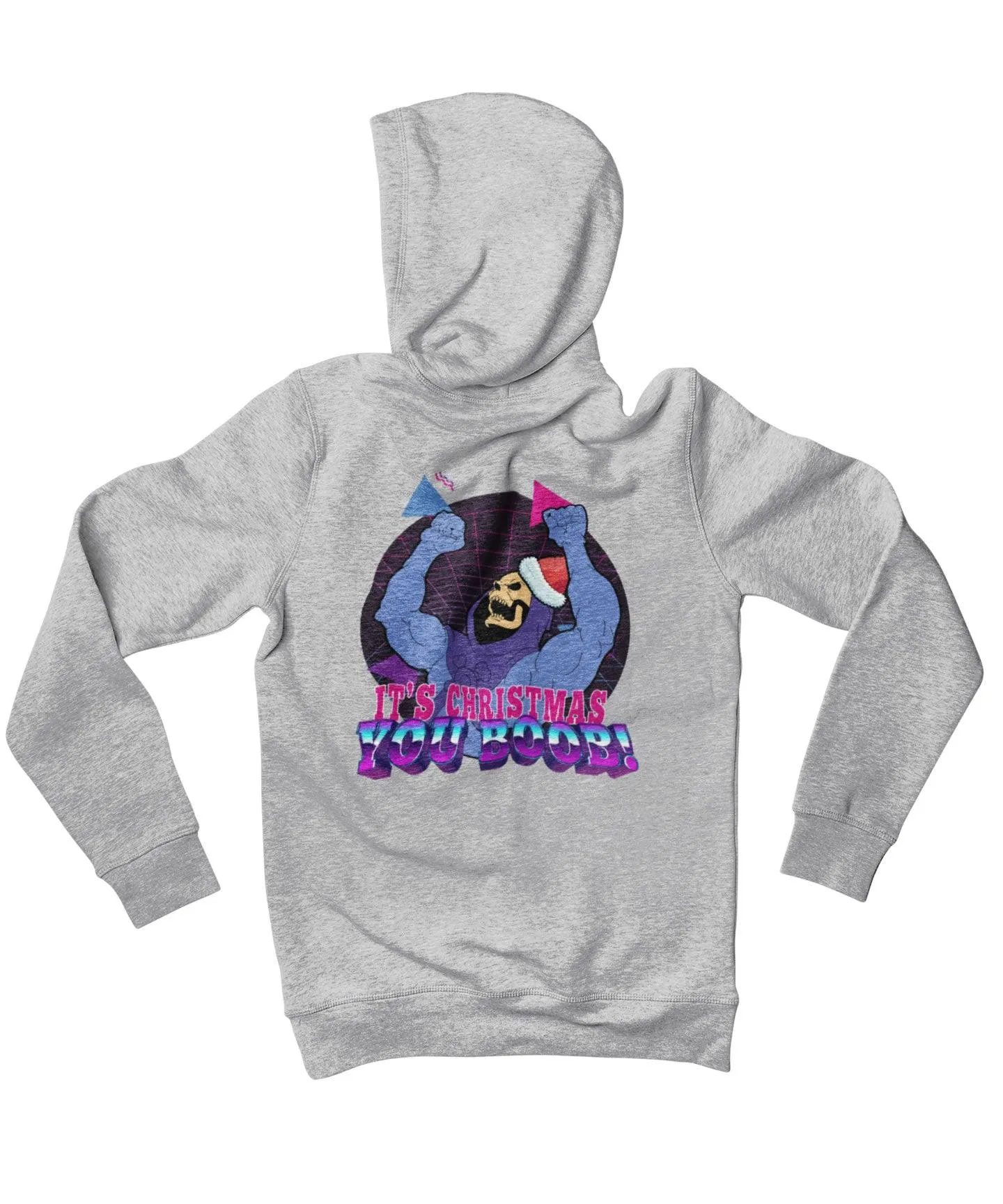 Top Notchy Its Christmas You Boob Back Printed Hoodie