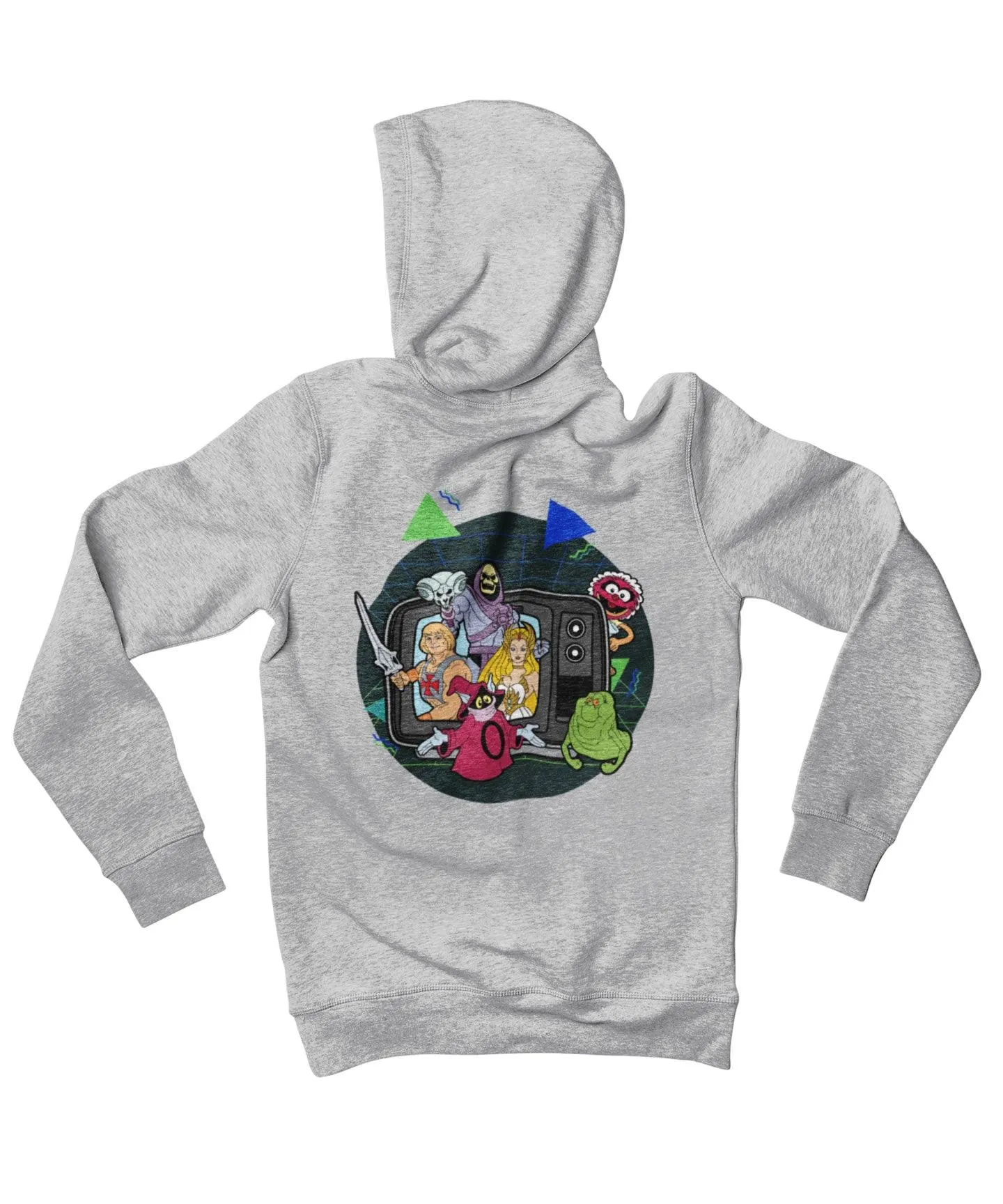 Top Notchy TV Toon Number 3 Back Printed Hoodie