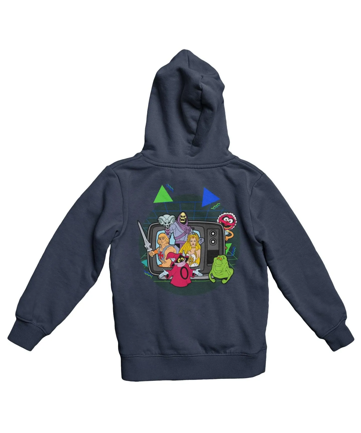 Top Notchy TV Toon Number 3 Back Printed Hoodie