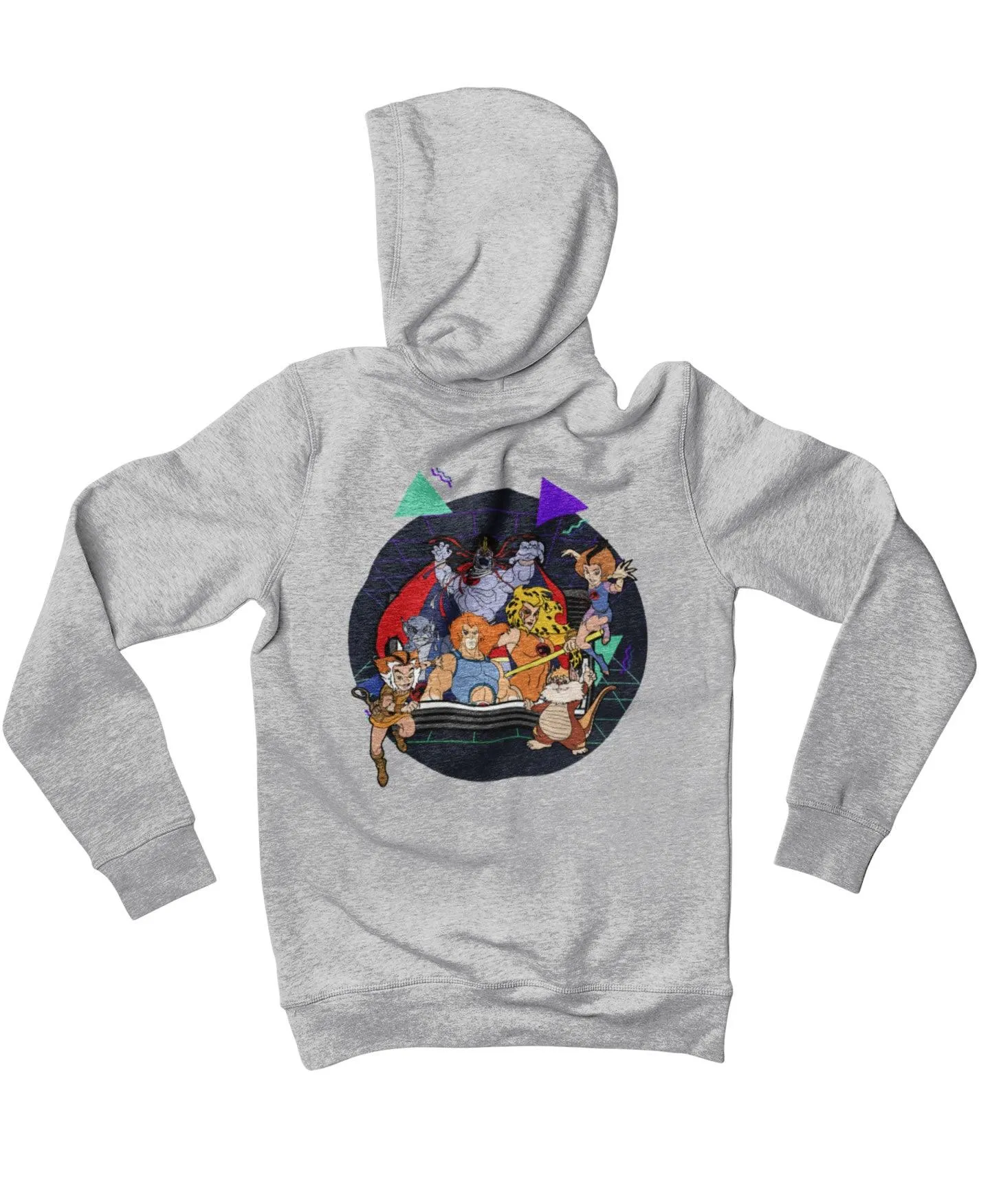 Top Notchy TV Toon Number 4 Back Printed Hoodie