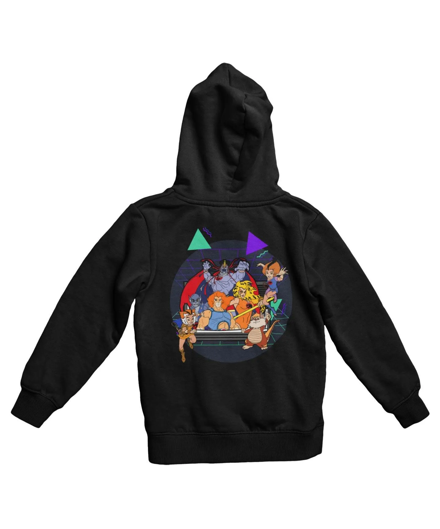 Top Notchy TV Toon Number 4 Back Printed Hoodie