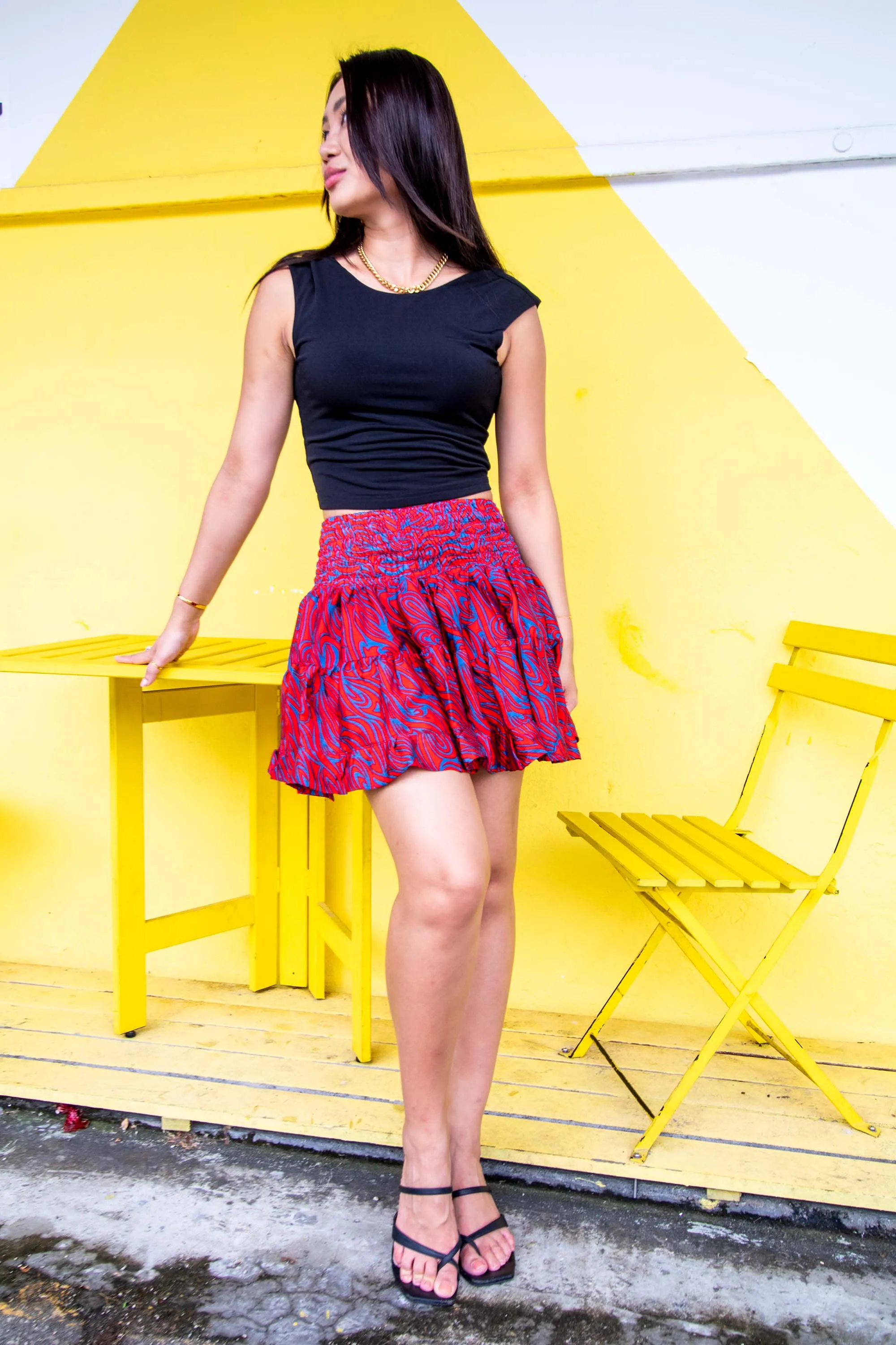 Upcycled Short Skirt