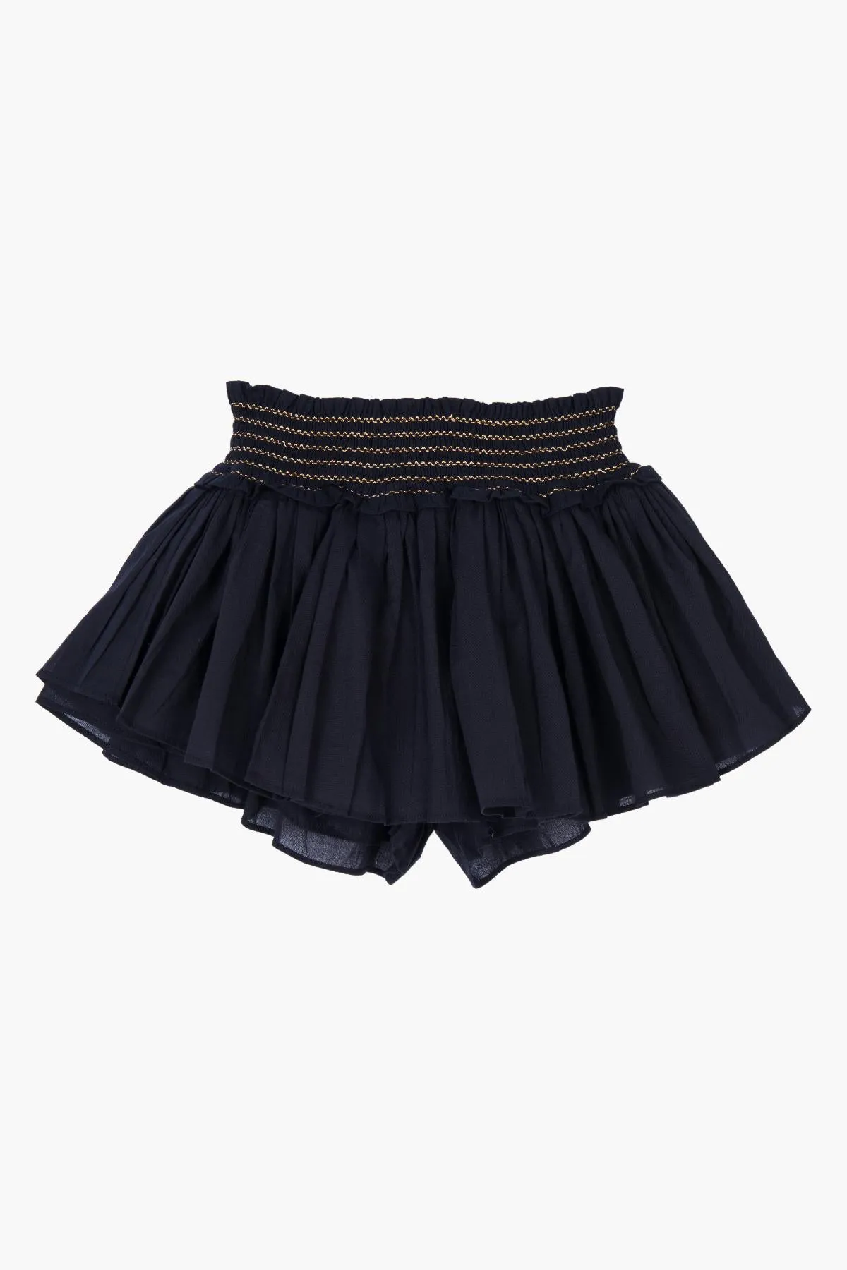 Velveteen Eloise Girls Skort - Black