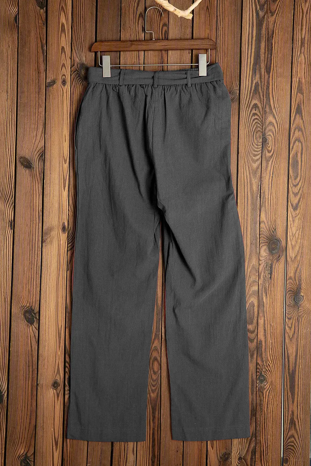 Women's Classic Wide Leg Pants With Drawstring