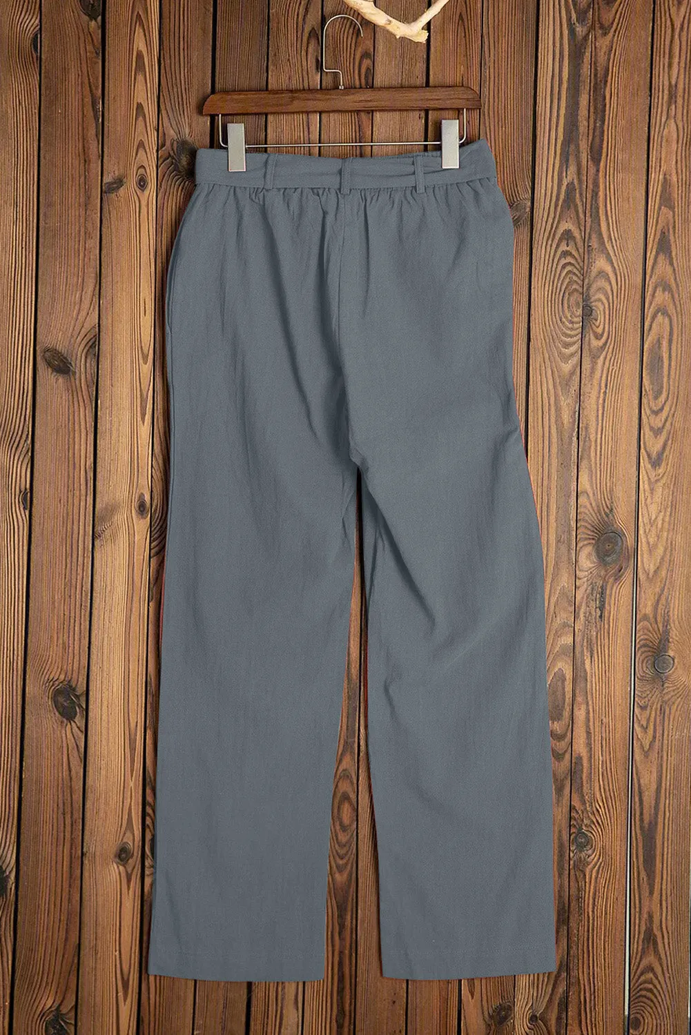 Women's Classic Wide Leg Pants With Drawstring