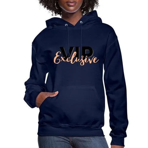 Womens Hoodie - Pullover Hooded Sweatshirt - Graphic/vip Exclusive