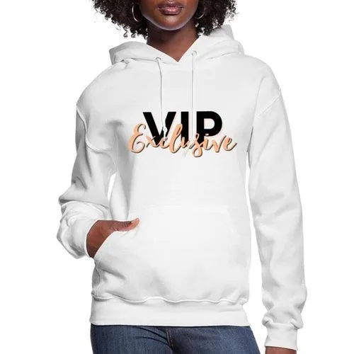 Womens Hoodie - Pullover Hooded Sweatshirt - Graphic/vip Exclusive