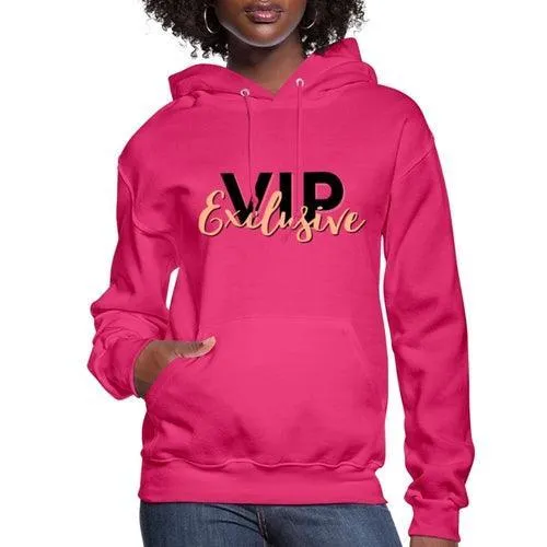 Womens Hoodie - Pullover Hooded Sweatshirt - Graphic/vip Exclusive